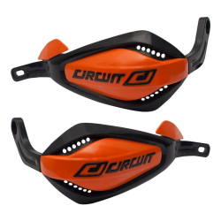 PROTEGE-MAINS CIRCUIT P4 NOIR/ORANGE Protège main moto cross