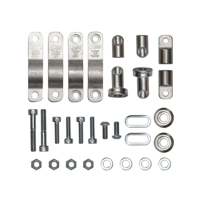 KIT MONTAGE CIRCUIT POUR PROTEGE MAINS P4 Ø28,6 MM CONIC Protège main moto cross