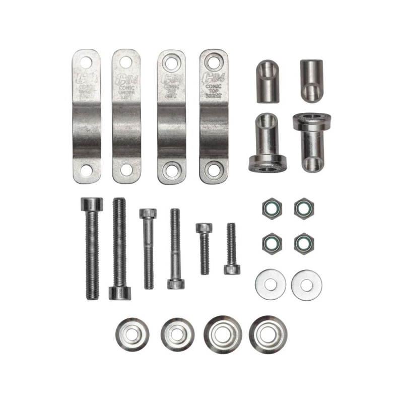 KIT MONTAGE CIRCUIT POUR PROTEGE MAINS FHS ALLOY Ø28,6 MM Protège main moto cross