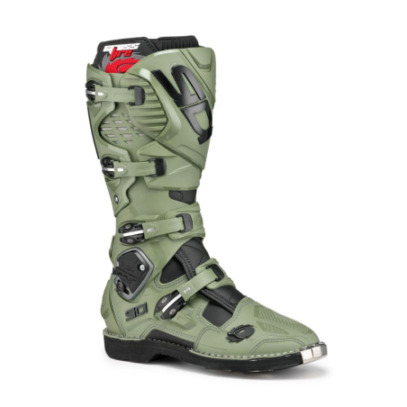 BOTTES SIDI CROSSFIRE 3 ARMY/NOIR Botte moto cross