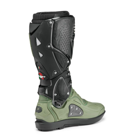 BOTTES SIDI CROSSFIRE 3 SRS ARMY/NOIR Botte moto cross