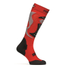 CHAUSSETTES FAENZA ROUGE/NOIR Chaussette moto cross