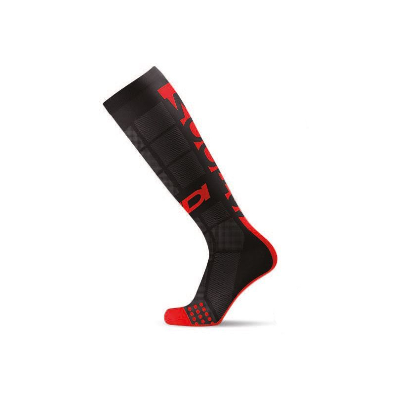 CHAUSSETTES WOOPS NOIR/ROUGE Chaussette moto cross