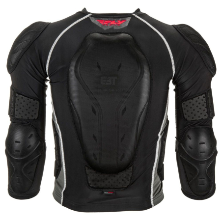 GILET DE PROTECTION MANCHES LONGUES FLY BARRICADE NOIR Pare pierre moto cross