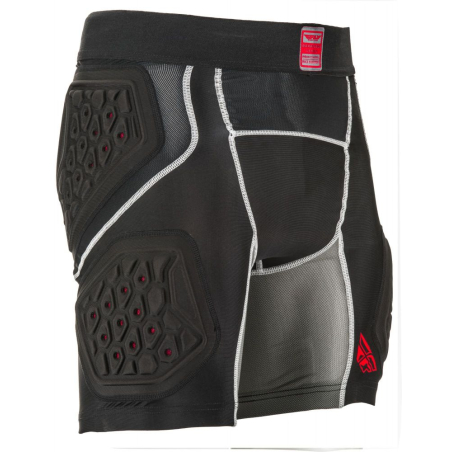 SHORT DE COMPRESSION FLY BARRICADE NOIR Sous-vêtement moto cross