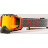 MASQUE FLY ZONE SNOW GRIS/ROUGE Lunette moto cross