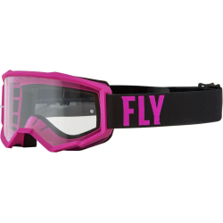 MASQUE FLY FOCUS ROSE/NOIR Lunette moto cross