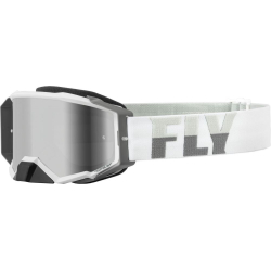 MASQUE FLY ZONE PRO BLANC/GRIS Lunette moto cross