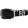 MASQUE FLY ZONE PRO NOIR ET BLANC Lunette moto cross