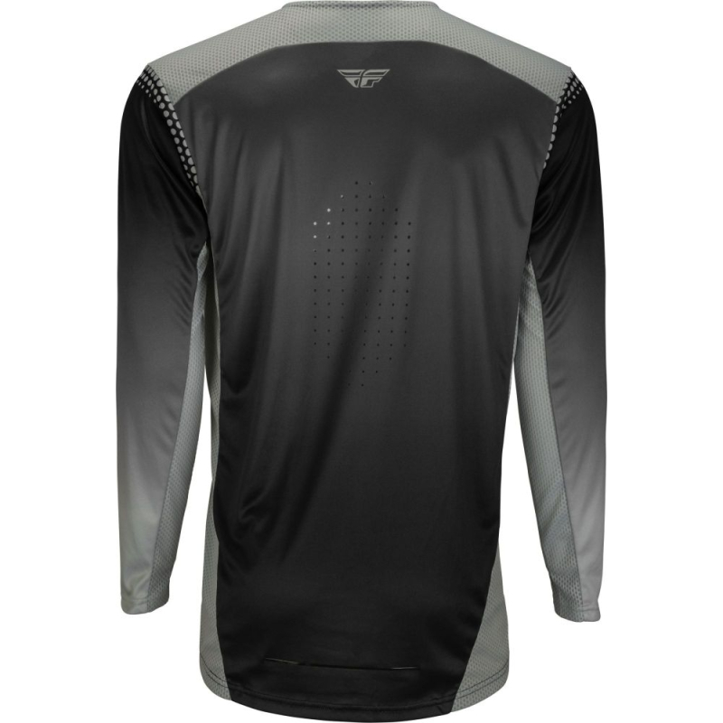 MAILLOT FLY LITE NOIR ET GRIS RACING Maillot moto cross