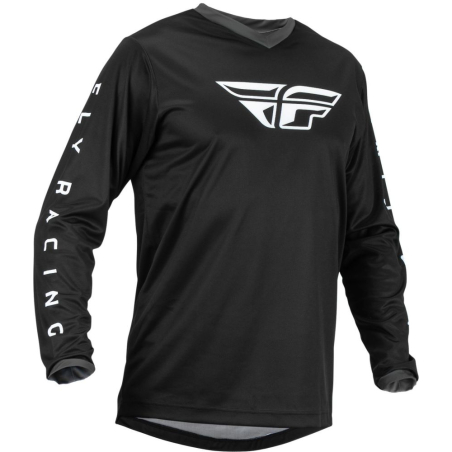 MAILLOT FLY F-16 NOIR ET BLANC Maillot moto cross