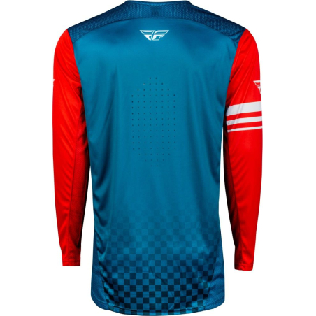 MAILLOT CROSS FLY RAYCE ROUGE/BLANC/BLEU Maillot moto cross