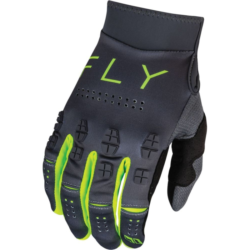 GANTS CROSS FLY EVO GRIS/NEON GREEN Gant moto cross