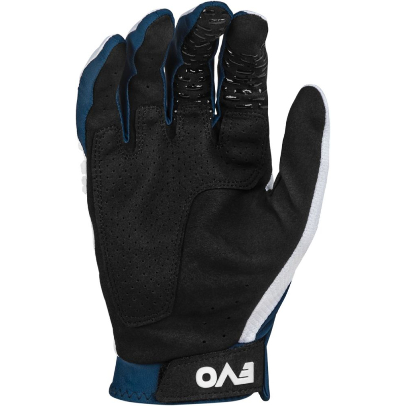 GANTS CROSS FLY EVO BLANC/BLEU Gant moto cross