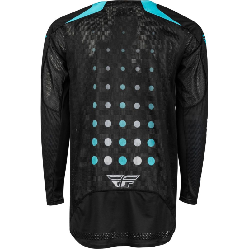 MAILLOT CROSS FLY EVO S.E. STROBE NOIR/BLEU Maillot moto cross