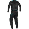 MAILLOT CROSS FLY EVO S.E. STROBE NOIR/BLEU Maillot moto cross