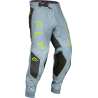 PANTALON CROSS FLY EVO ICE GRIS/NEON VERT Pantalon moto cross