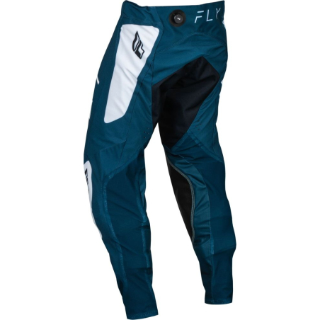 PANTALON CROSS FLY EVO BLEU/BLANC Pantalon moto cross