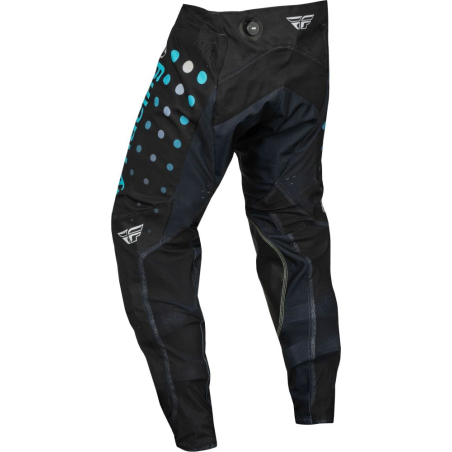 MAILLOT CROSS FLY EVO S.E. STROBE NOIR/BLEU Pantalon moto cross