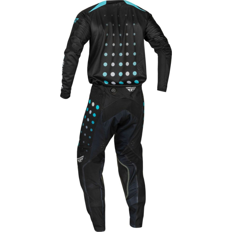 MAILLOT CROSS FLY EVO S.E. STROBE NOIR/BLEU Pantalon moto cross