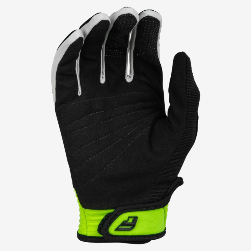 GANTS CROSS ENFANT FLY F-16 NOIR/NEON VERT  Gant moto cross enfant