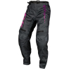 PANTALON CROSS FLY F-16 GRIS/ROSE ENFANT Pantalon moto cross enfant