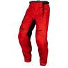 PANTALON CROSS FLY F-16 ROUGE/NOIR ENFANT Pantalon moto cross enfant