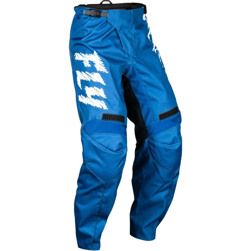 PANTALON CROSS FLY F-16 TRUE BLUE/BLANC ENFANT Pantalon moto cross enfant