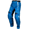 PANTALON CROSS FLY F-16 TRUE BLUE/BLANC ENFANT Pantalon moto cross enfant