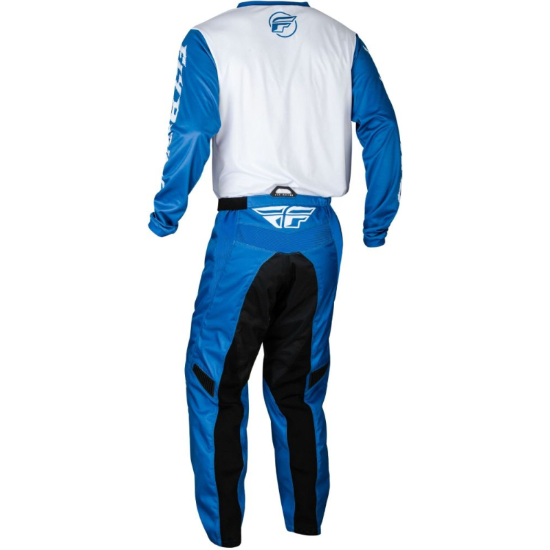 PANTALON CROSS FLY F-16 TRUE BLUE/BLANC ENFANT Pantalon moto cross enfant