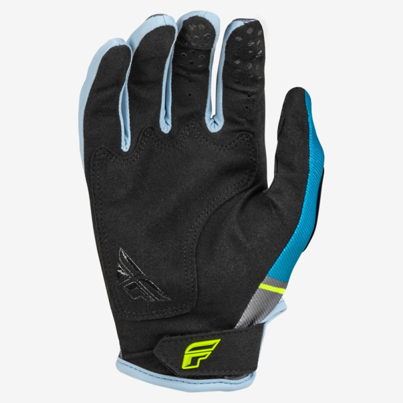 GANTS CROSS FLY KINETIC PRIX GRIS/JAUNE FLUO Gant moto cross