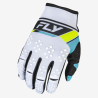 GANTS CROSS FLY KINETIC PRIX BLANC/NOIR/JAUNE FLUO Gant moto cross