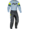 PANTALON CROSS FLY KINETIC PRIX ICE GRIS/JAUNE FLUO ENFANT Pantalon moto cross enfant