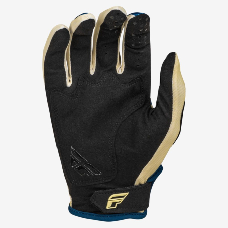 GANTS CROSS FLY KINETIC RELOAD IVOIRE/BLEU Gant moto cross