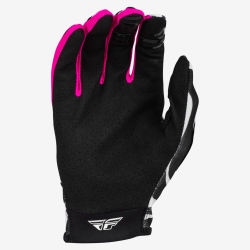 GANTS CROSS FLY LITE UNCAGED NOIR/BLANC/NEON ROSE Gant moto cross