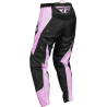 PANTALON CROSS FEMME FLY F-16 NOIR/LAVANDE Pantalon cross femme