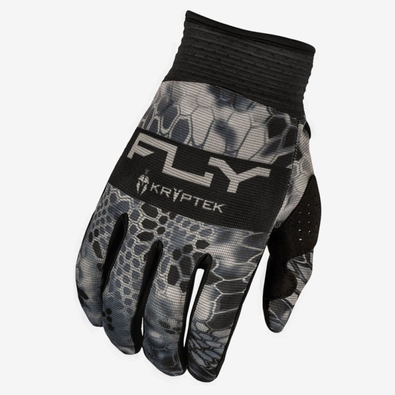 GANTS CROSS FLY F-16 S.E. KRYPTEK MOSS GREY/NOIR Gant moto cross