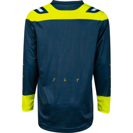 MAILLOT CROSS FLY F-16 BLEU/JAUNE FLUO Maillot moto cross