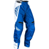 PANTALON CROSS FLY F-16 TRUE BLEU/BLANC Pantalon moto cross