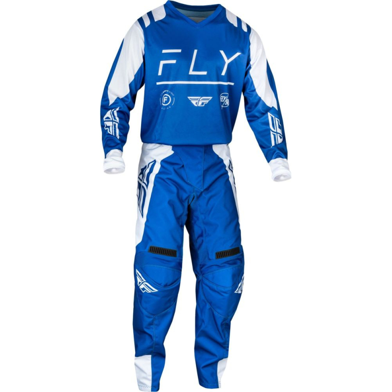 PANTALON CROSS FLY F-16 TRUE BLEU/BLANC Pantalon moto cross