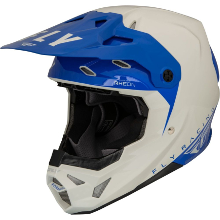 CASQUE FLY FORMULA CP SLANT GRIS/BLEU Casque moto cross