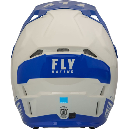 CASQUE FLY FORMULA CP SLANT GRIS/BLEU Casque moto cross