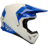 CASQUE FLY FORMULA CP SLANT GRIS/BLEU Casque moto cross