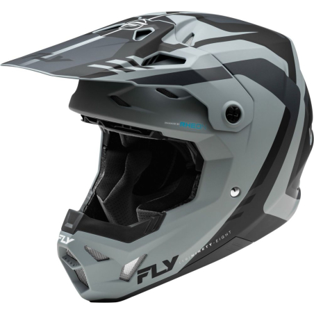 CASQUE CROSS FLY FORMULA CP KRYPTON GRIS/NOIR MAT Casque moto cross