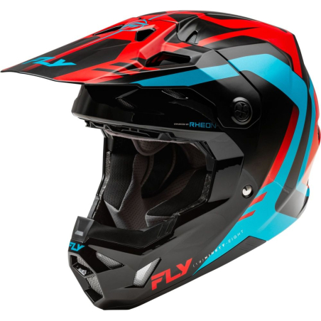 CASQUE CROSS FLY FORMULA CP KRYPTON ROUGE/NOIR/BLEU Casque moto cross