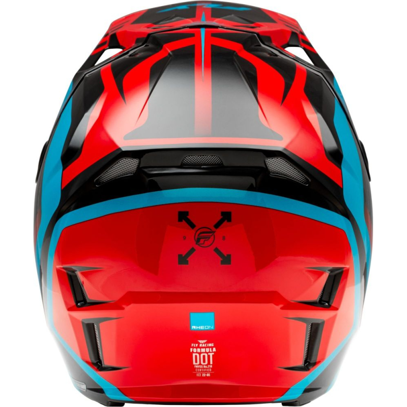 CASQUE CROSS FLY FORMULA CP KRYPTON ROUGE/NOIR/BLEU Casque moto cross