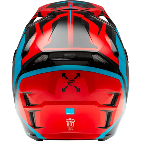 CASQUE CROSS FLY FORMULA CP KRYPTON ROUGE/NOIR/BLEU Casque moto cross