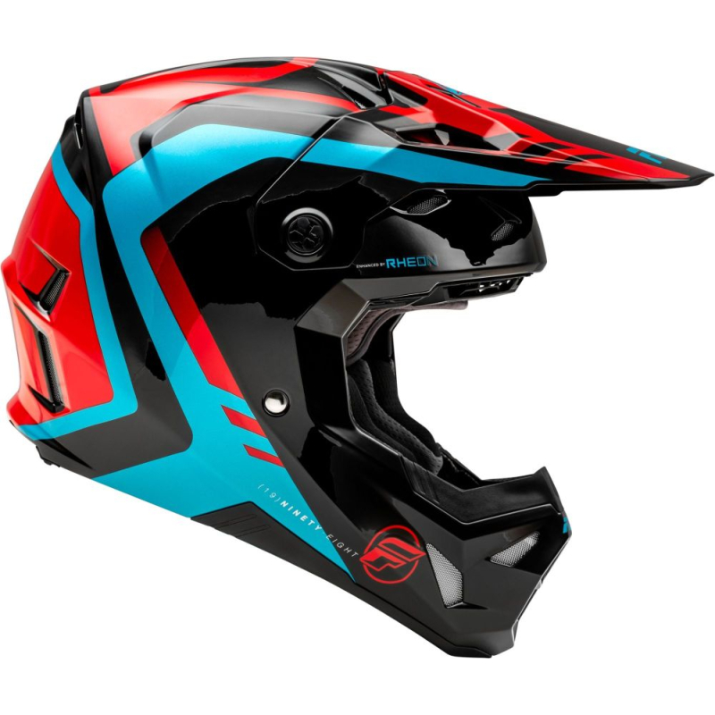 CASQUE CROSS FLY FORMULA CP KRYPTON ROUGE/NOIR/BLEU Casque moto cross