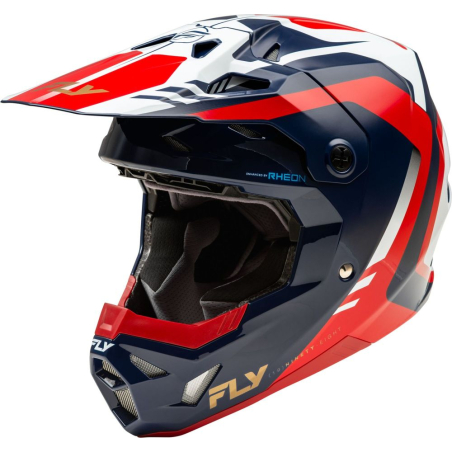 CASQUE CROSS FLY FORMULA CP KRYPTON ROUGE/BLANC/GRIS Casque moto cross