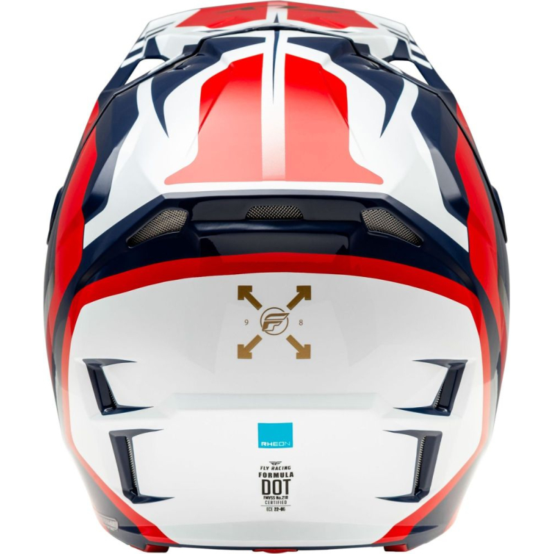 CASQUE CROSS FLY FORMULA CP KRYPTON ROUGE/BLANC/GRIS Casque moto cross